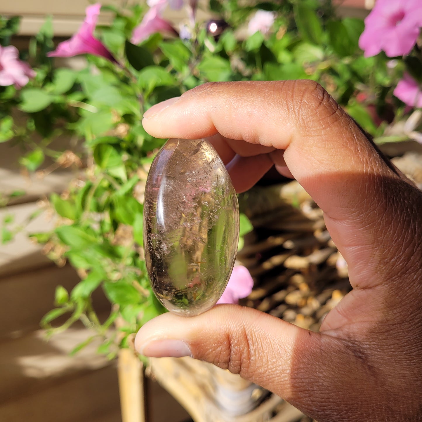 Smoky Quartz Palmstone