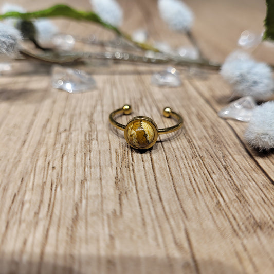 Picture Jasper Ring