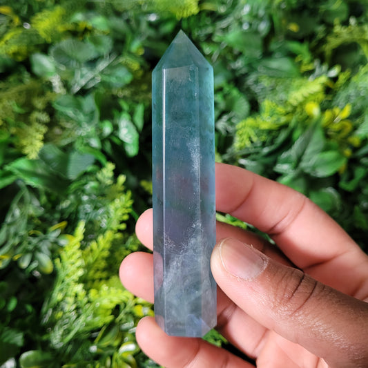 Blue Fluorite Tower