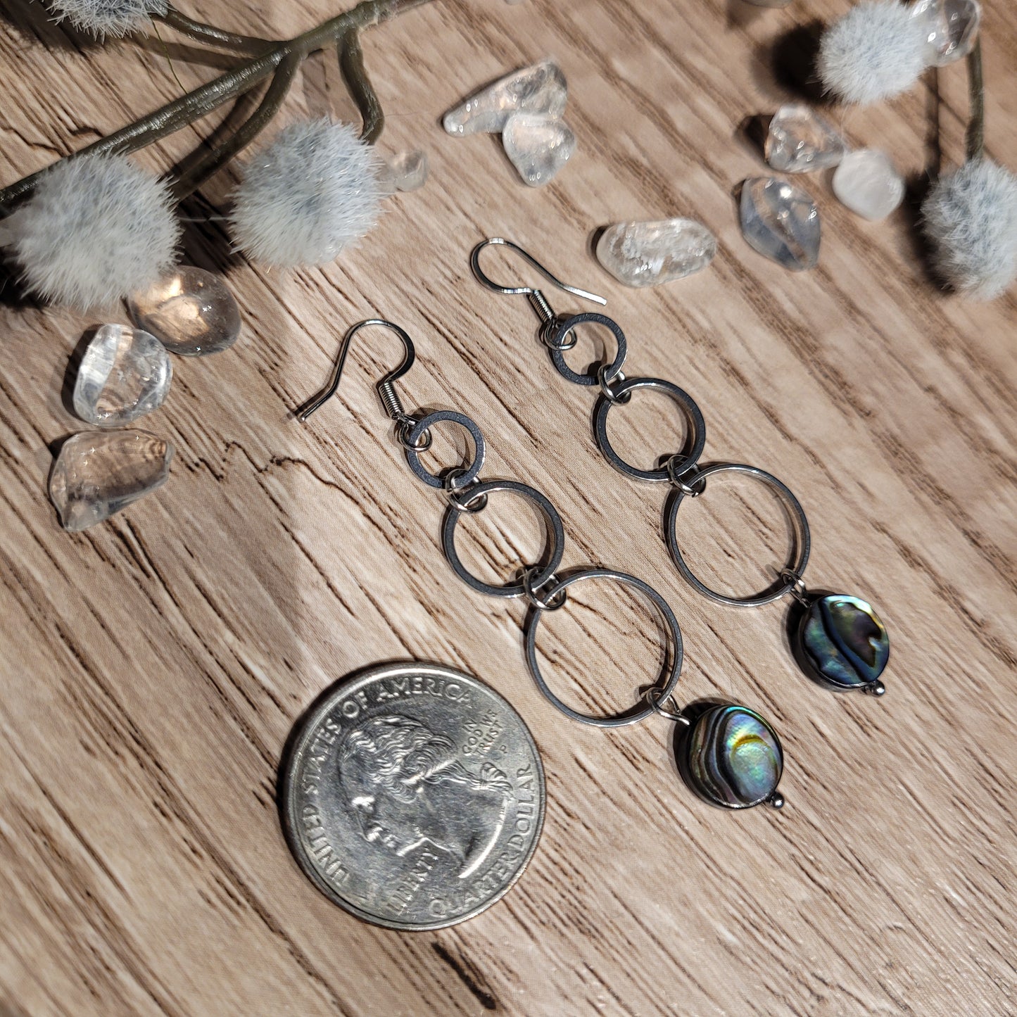 Abalone Earrings