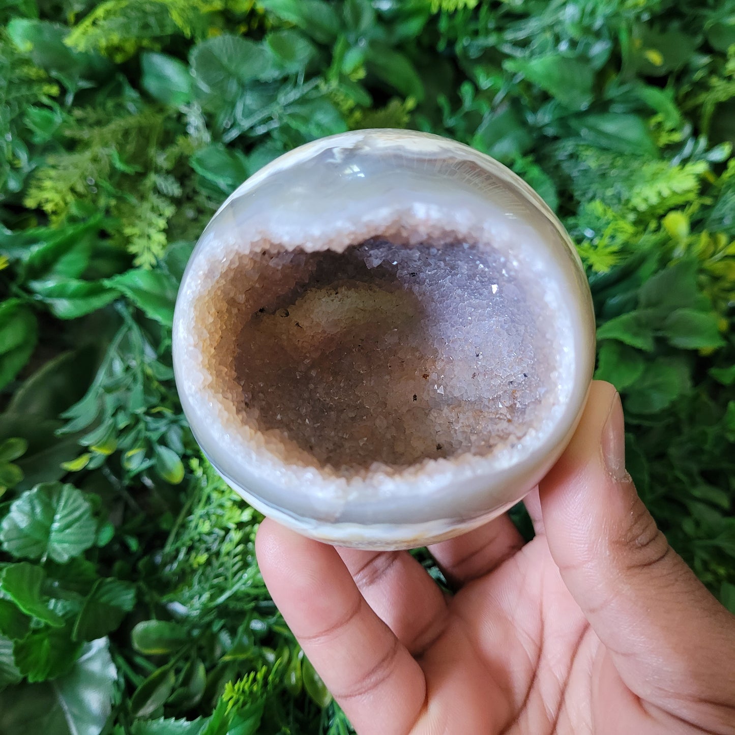 Druzy Agate Sphere