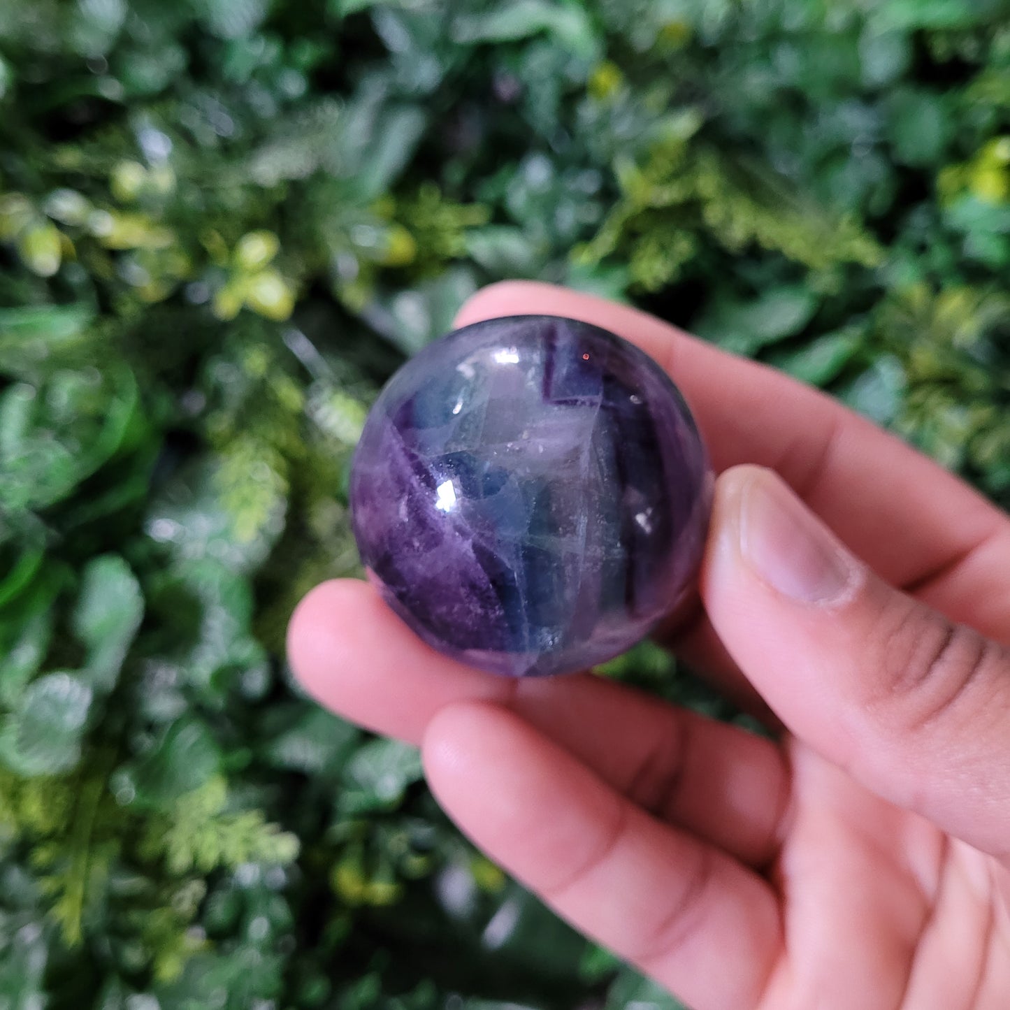 Rainbow Fluorite Sphere