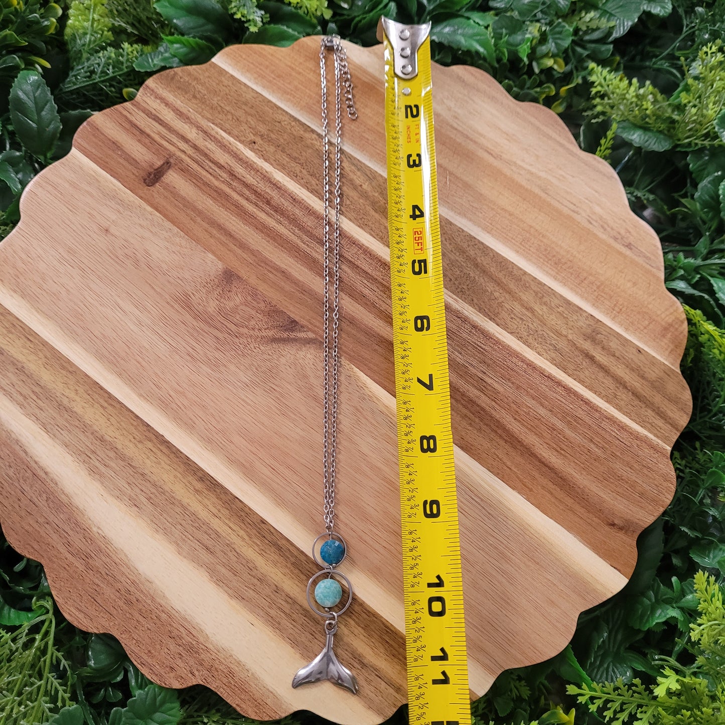 Blue Apatite Amazonite Necklace