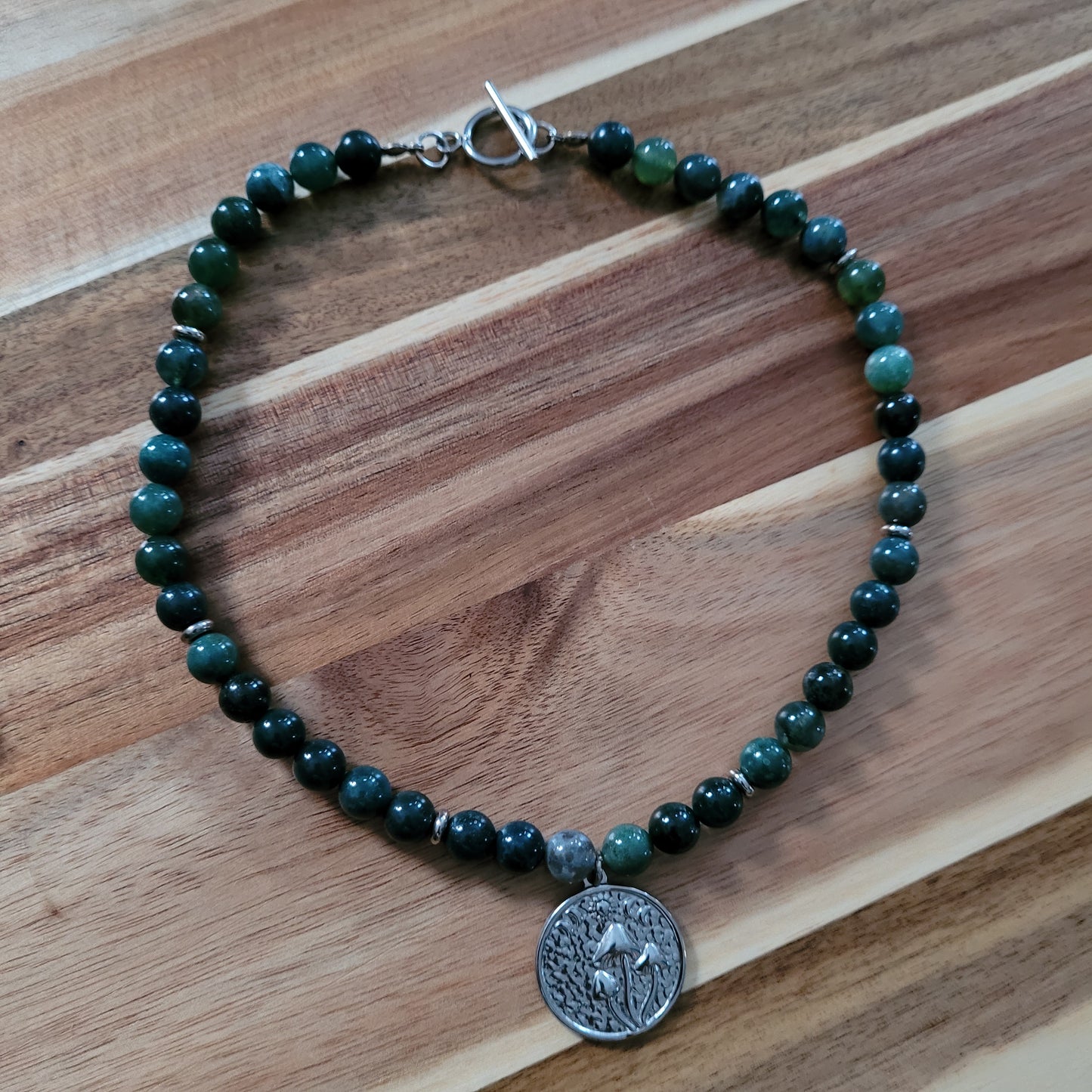 Moss Agate Necklace