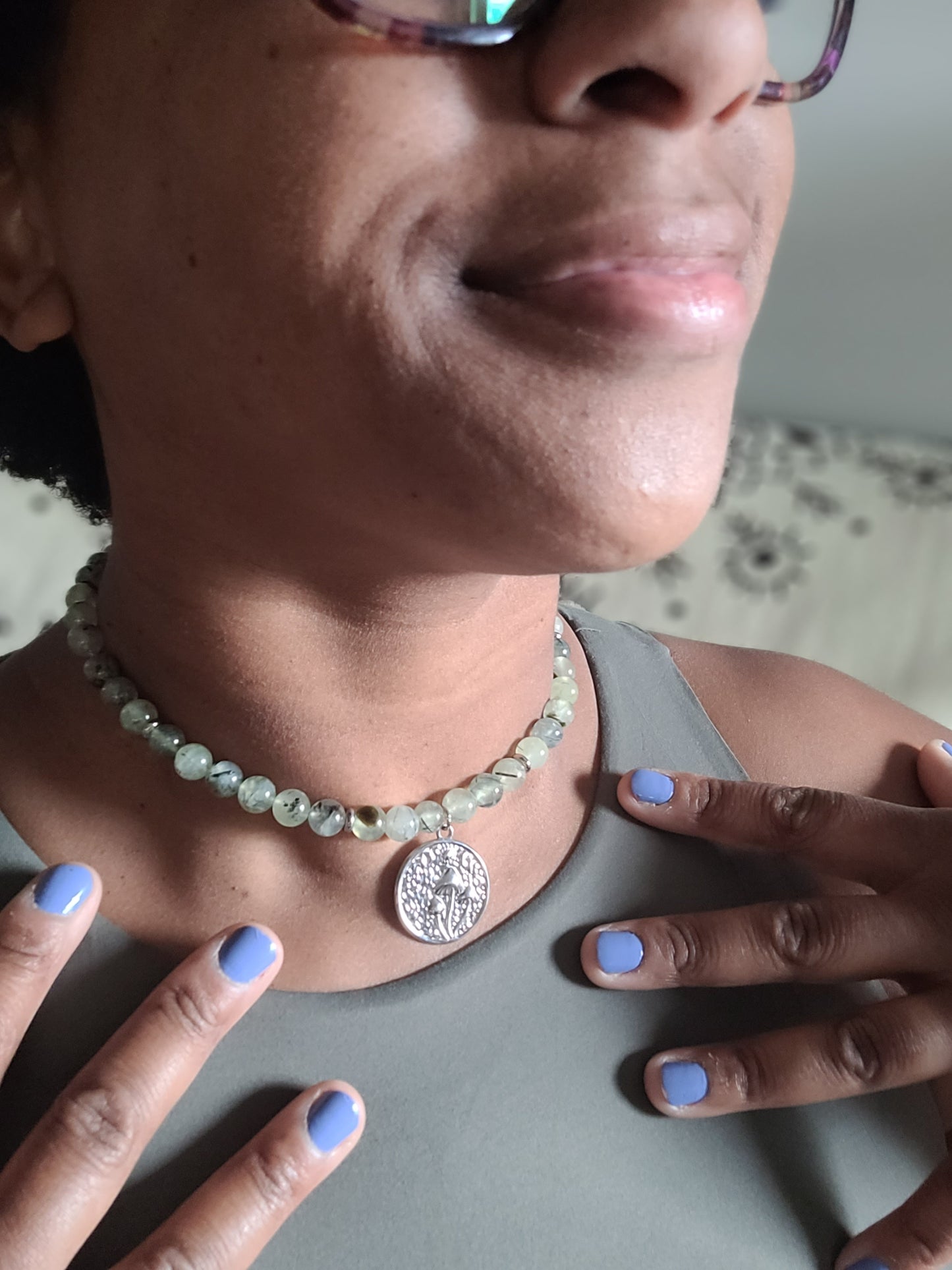 Prehnite Necklace