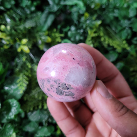 Pervivan Rhodonite Sphere