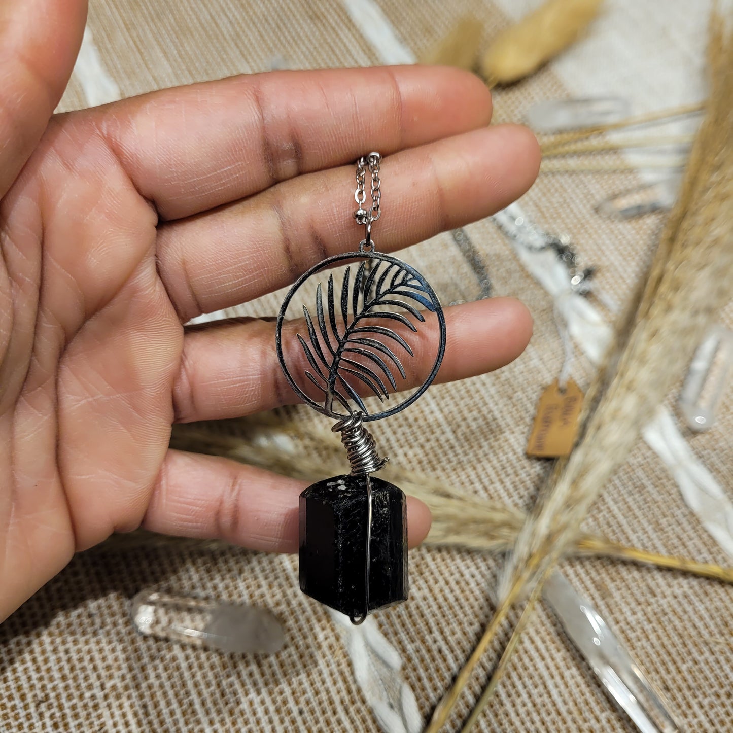 Black Tourmaline Necklace