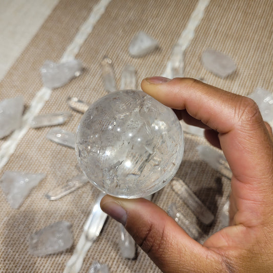 Clear Quartz Sphere