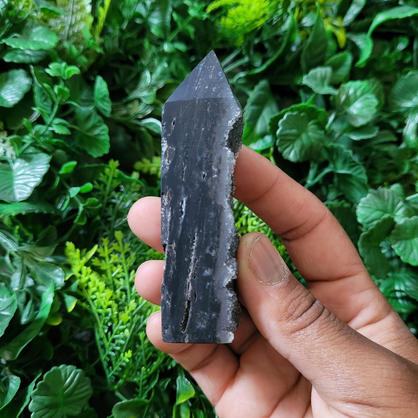 Black Chalcedony Tower