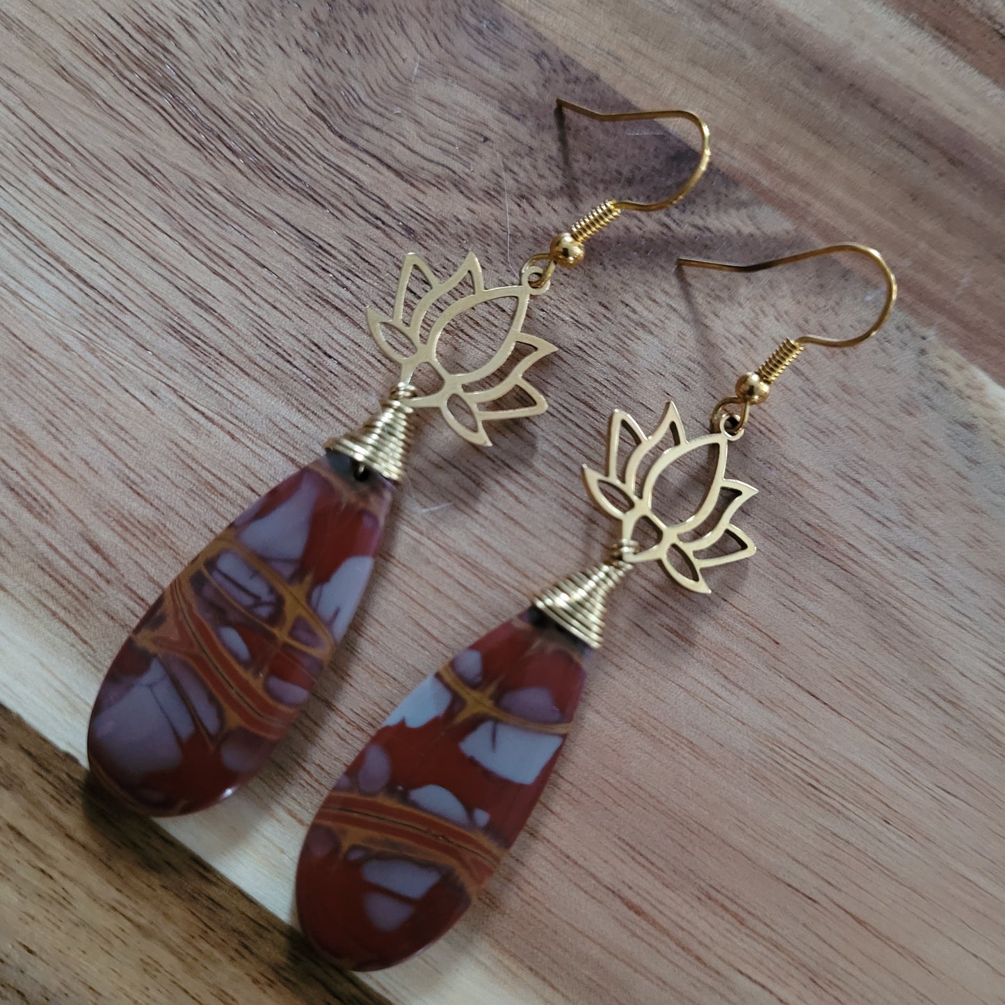 Noreena Jasper Earrings