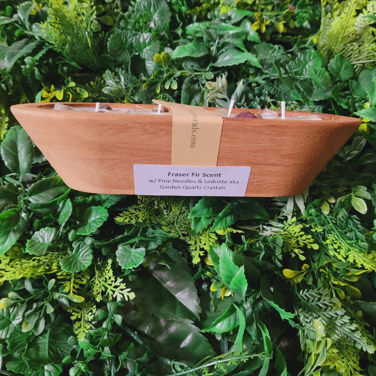 Fraser Fir Wood Candle