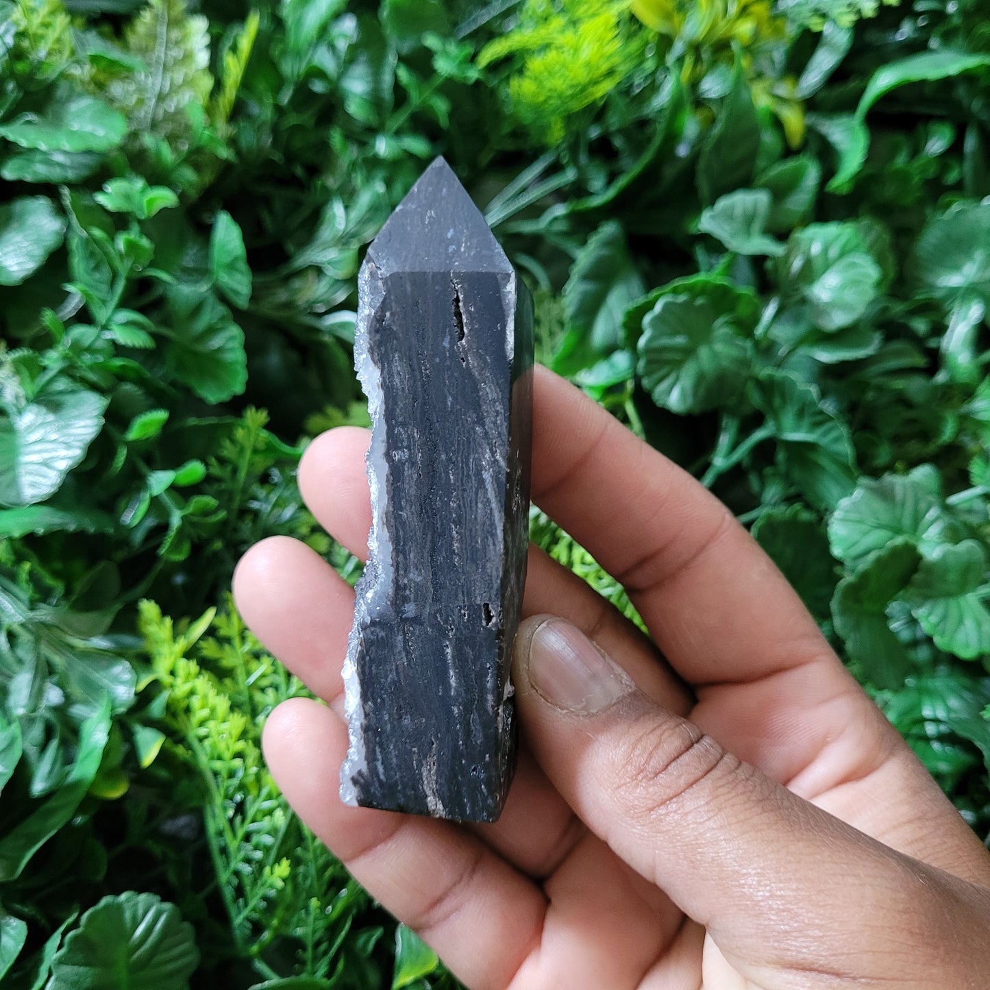 Black Chalcedony Tower