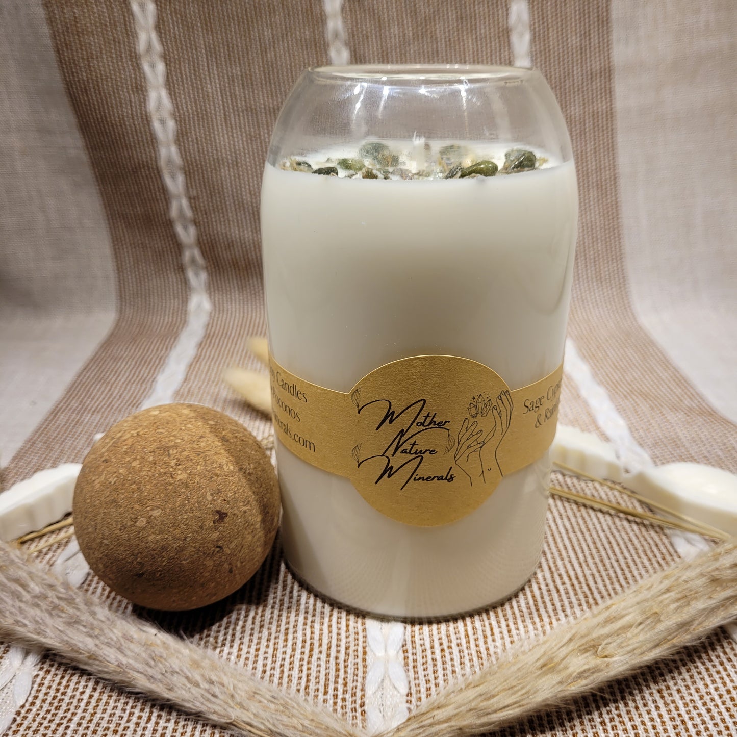 Sage and Cypress Candle