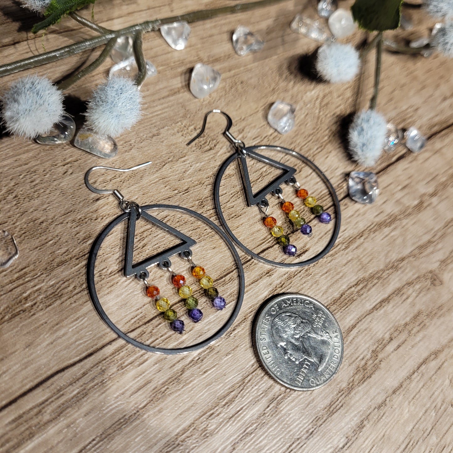 Rainbow Pride Earrings