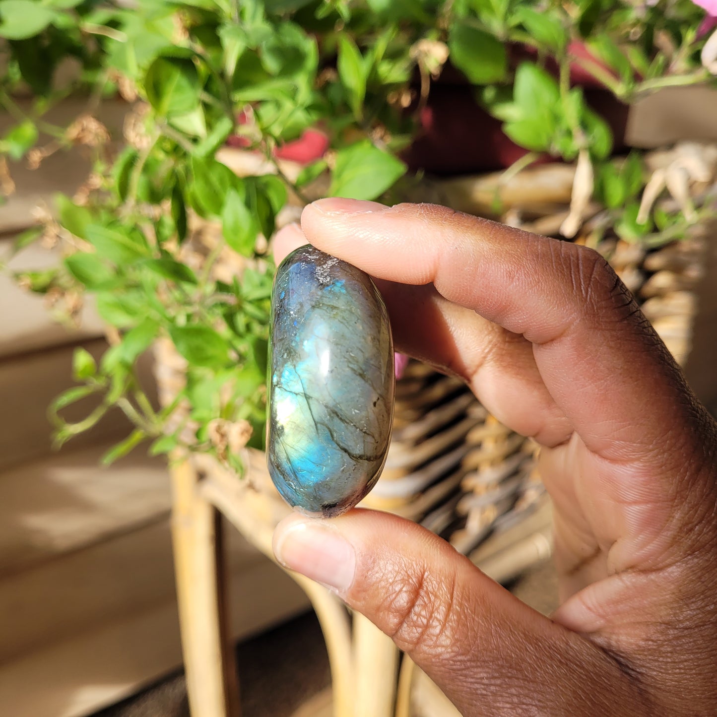 Labradorite Palmstone