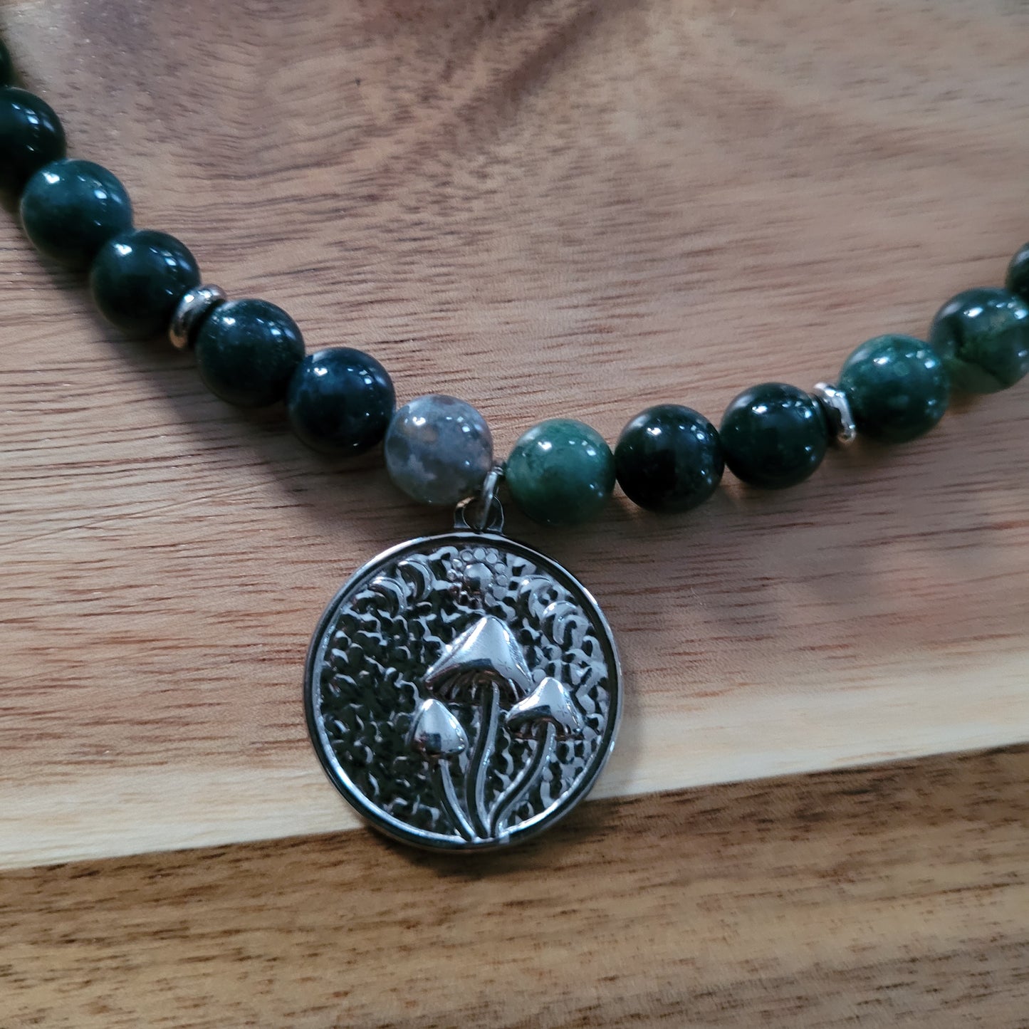 Moss Agate Necklace