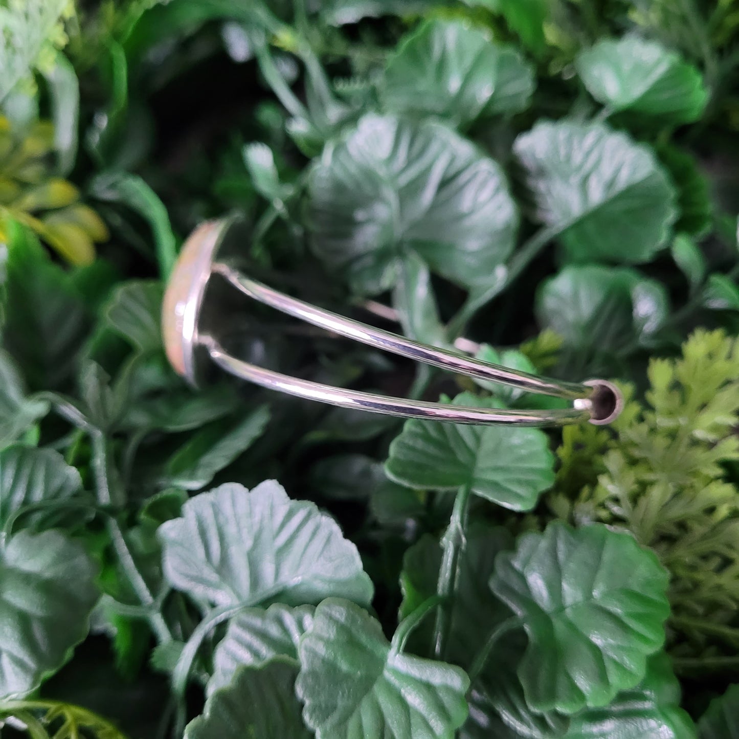 Unakite Cuff Bracelet