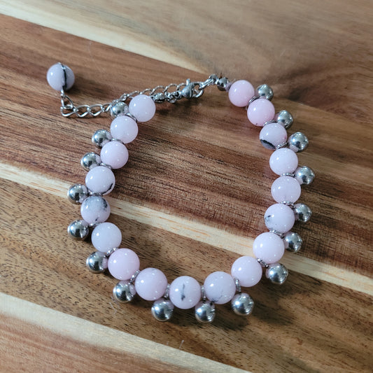 Pink Opal Bracelet