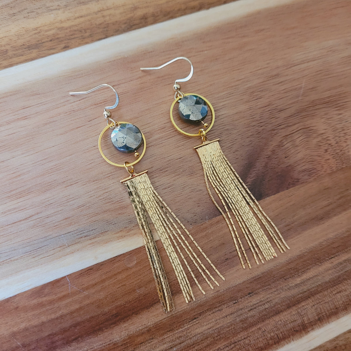 Pyrite Earrings