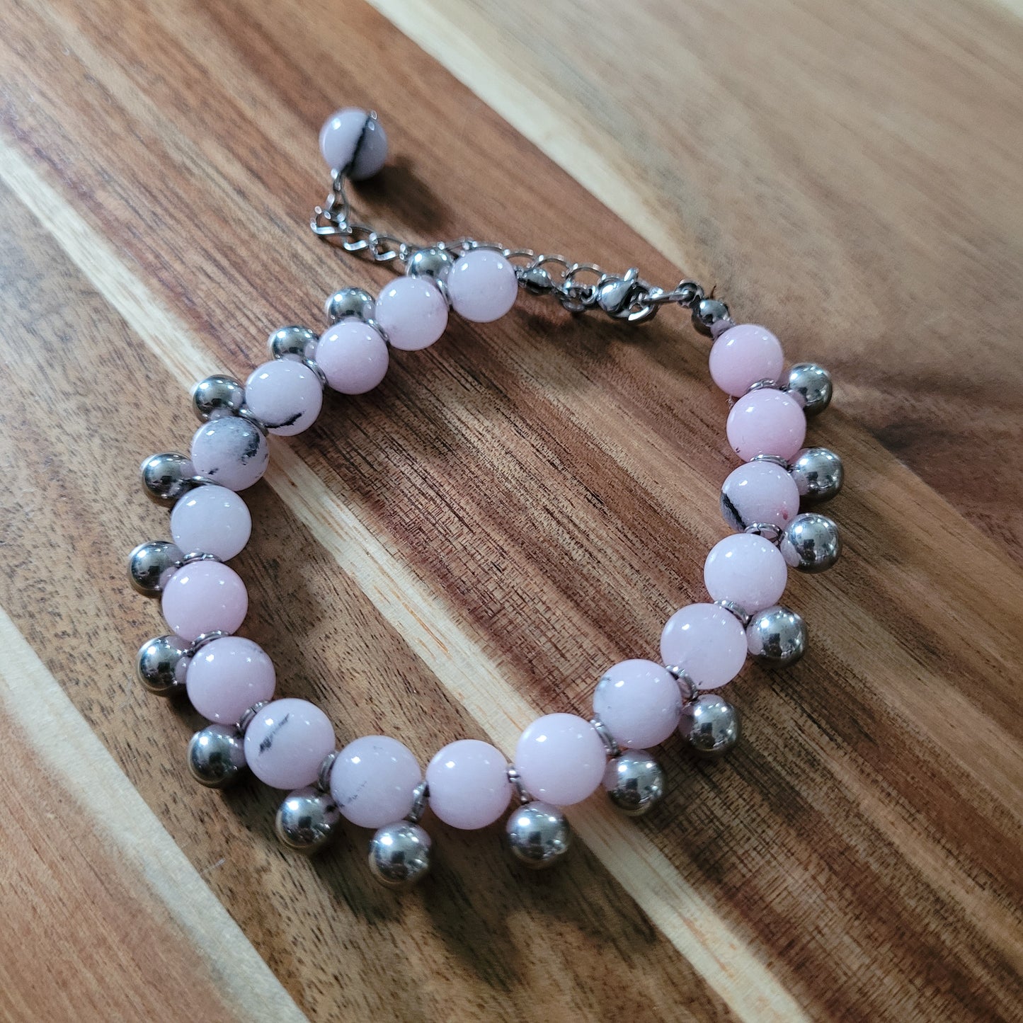 Pink Opal Bracelet