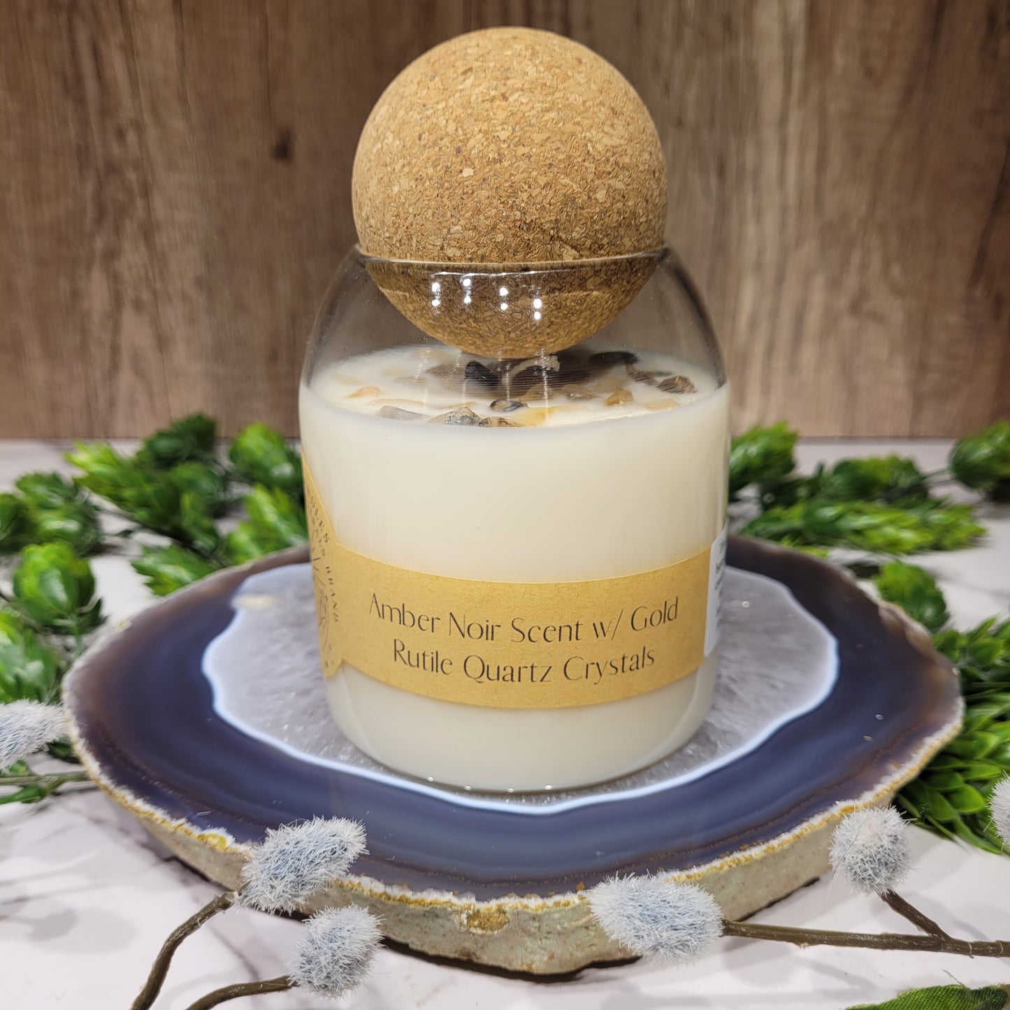 Amber Noir Soy Candle