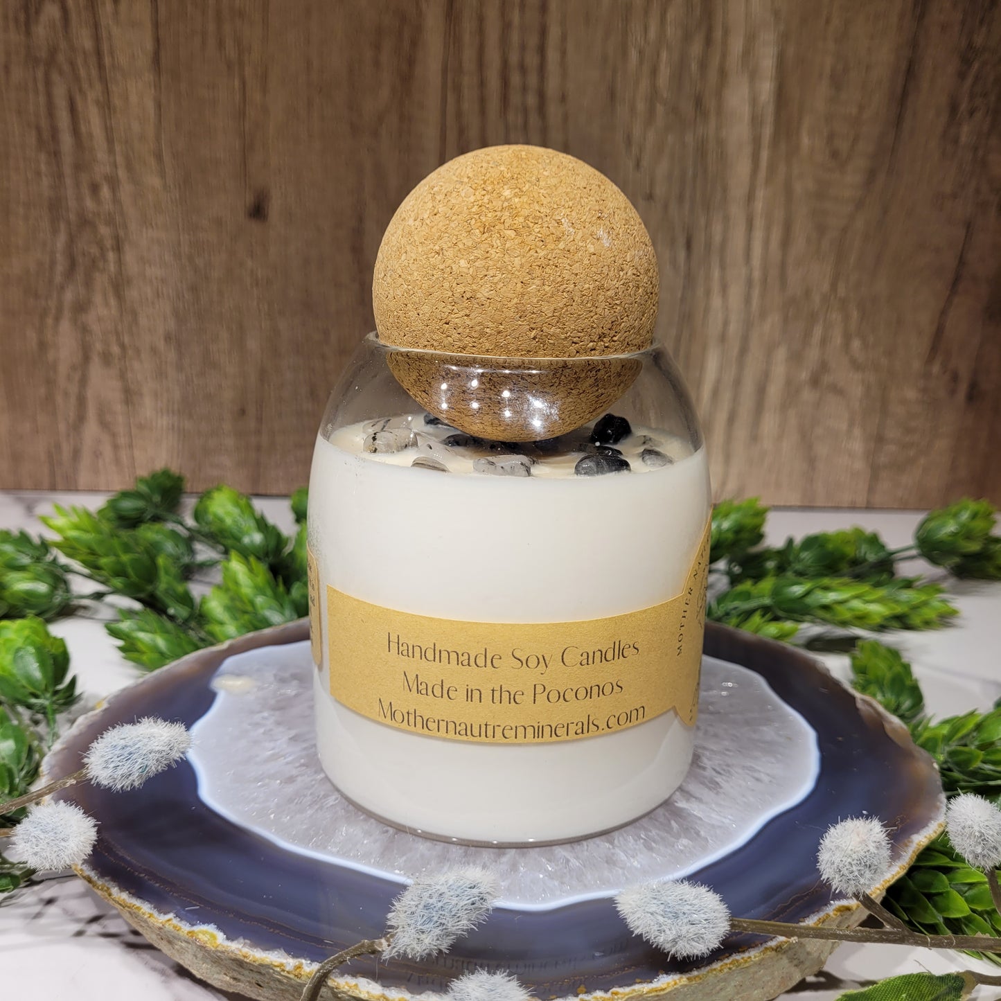 Cedarwood Blanc Soy Candle