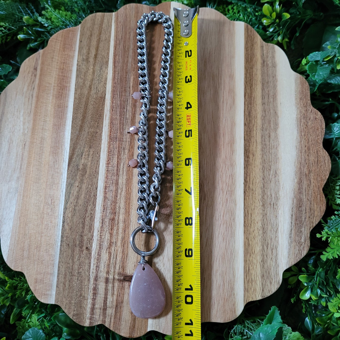 Peach Moonstone Jewelry Set