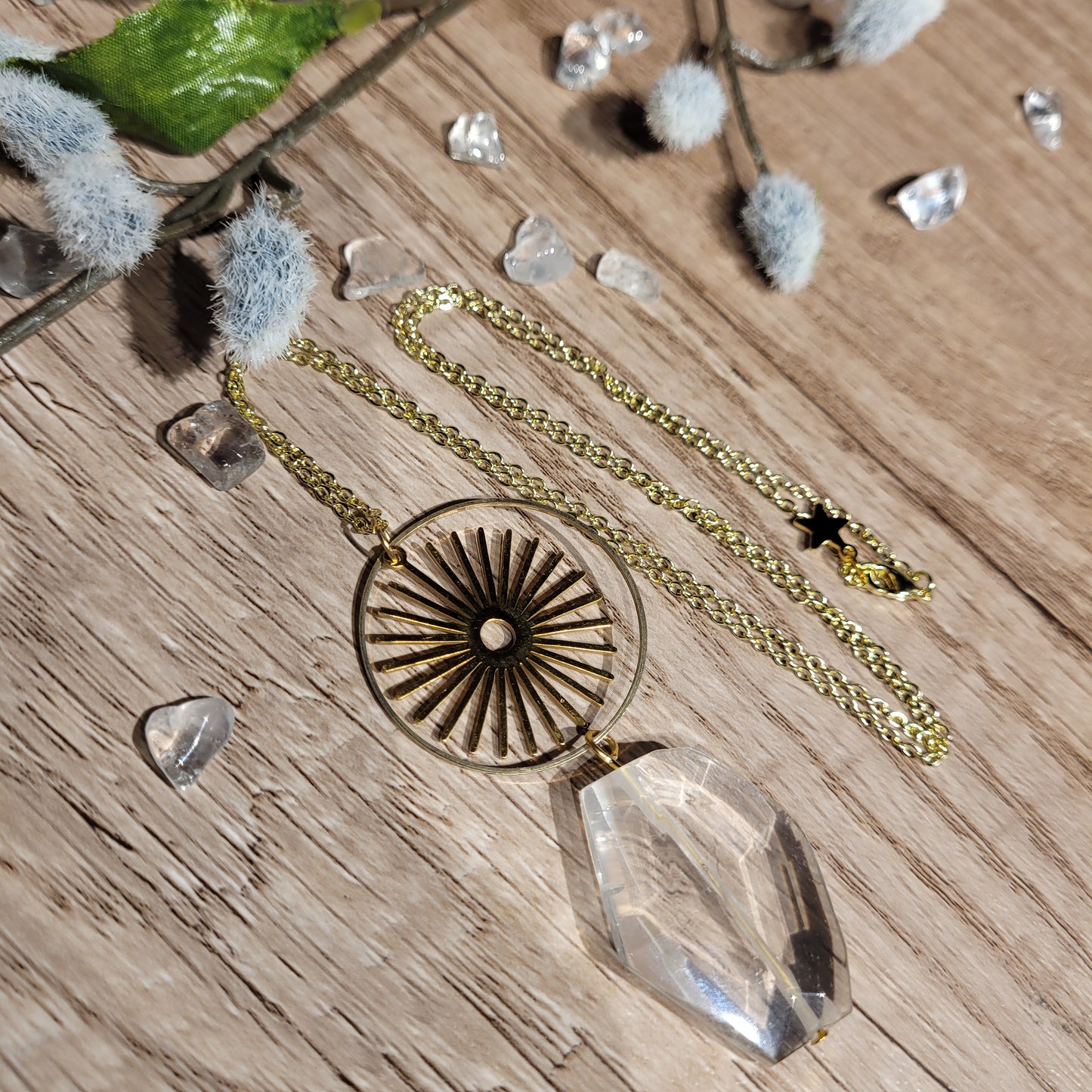 Clear Quartz Necklace