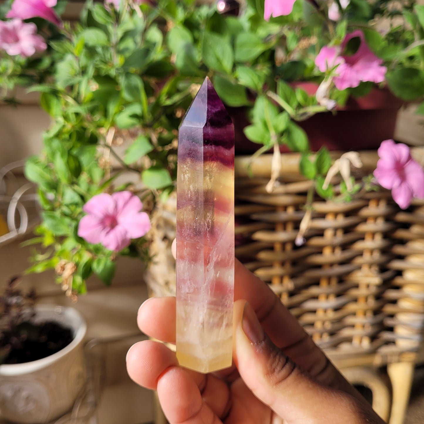 Rainbow Fluorite Tower