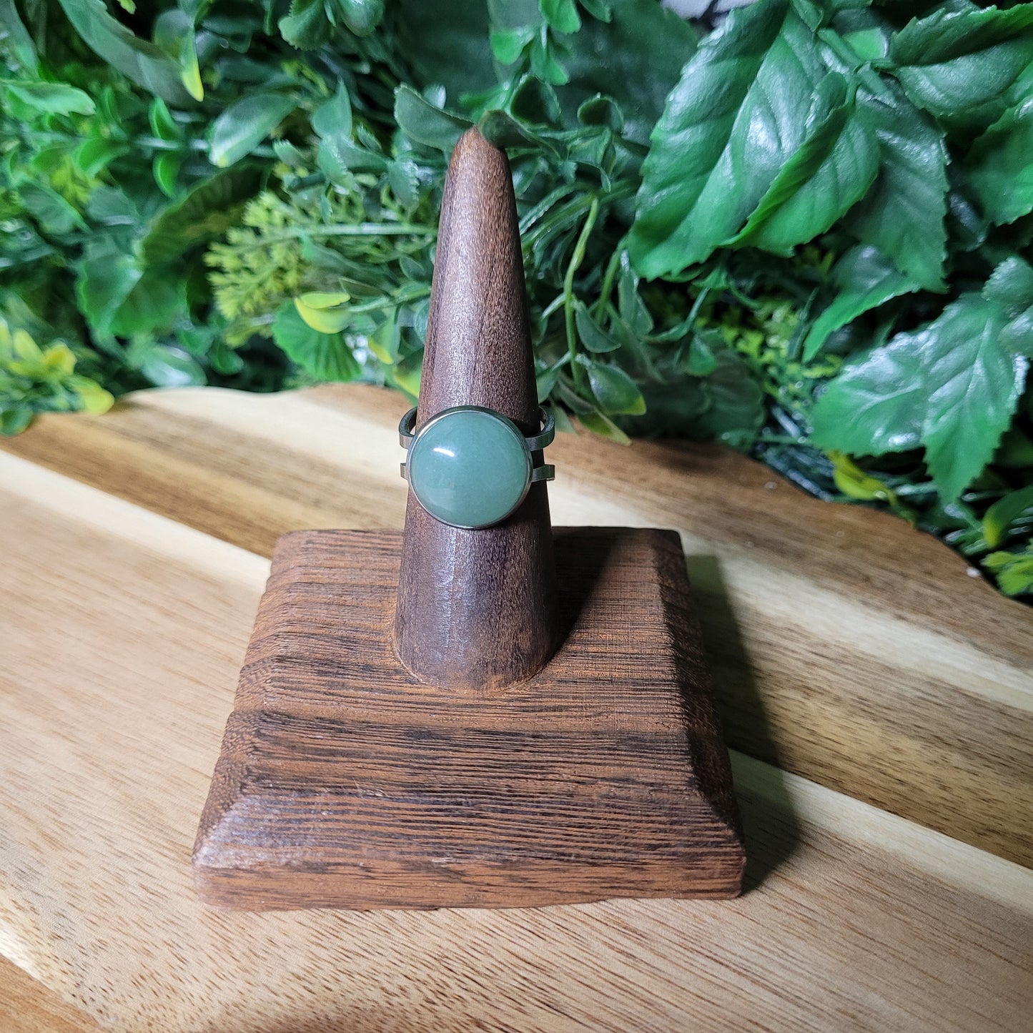 Green Aventurine Ring