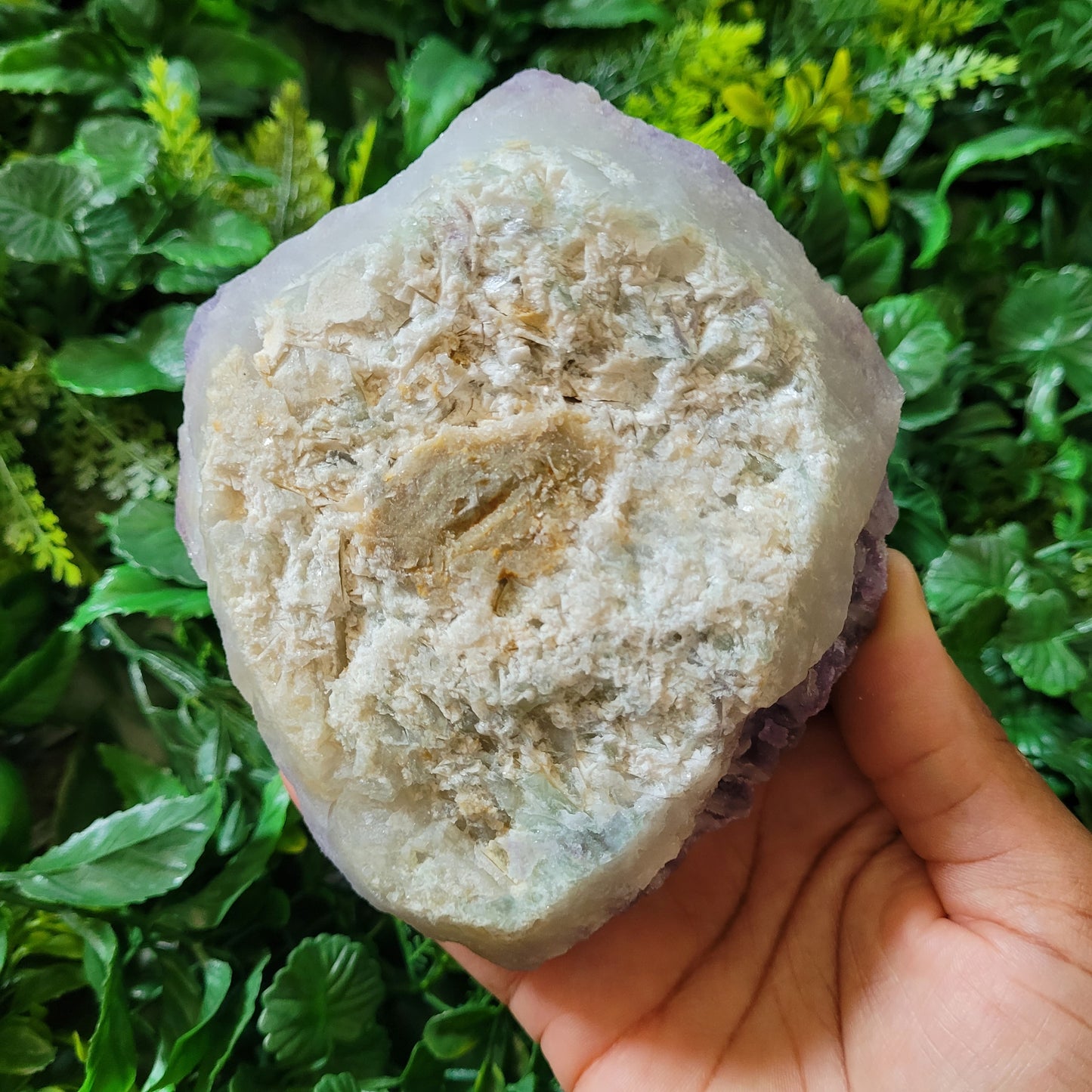 Purple Fluorite Cluster