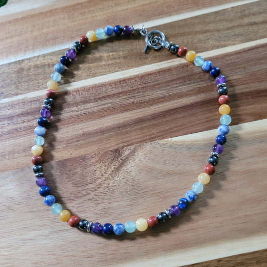 Rainbow Chakra Pride Necklace