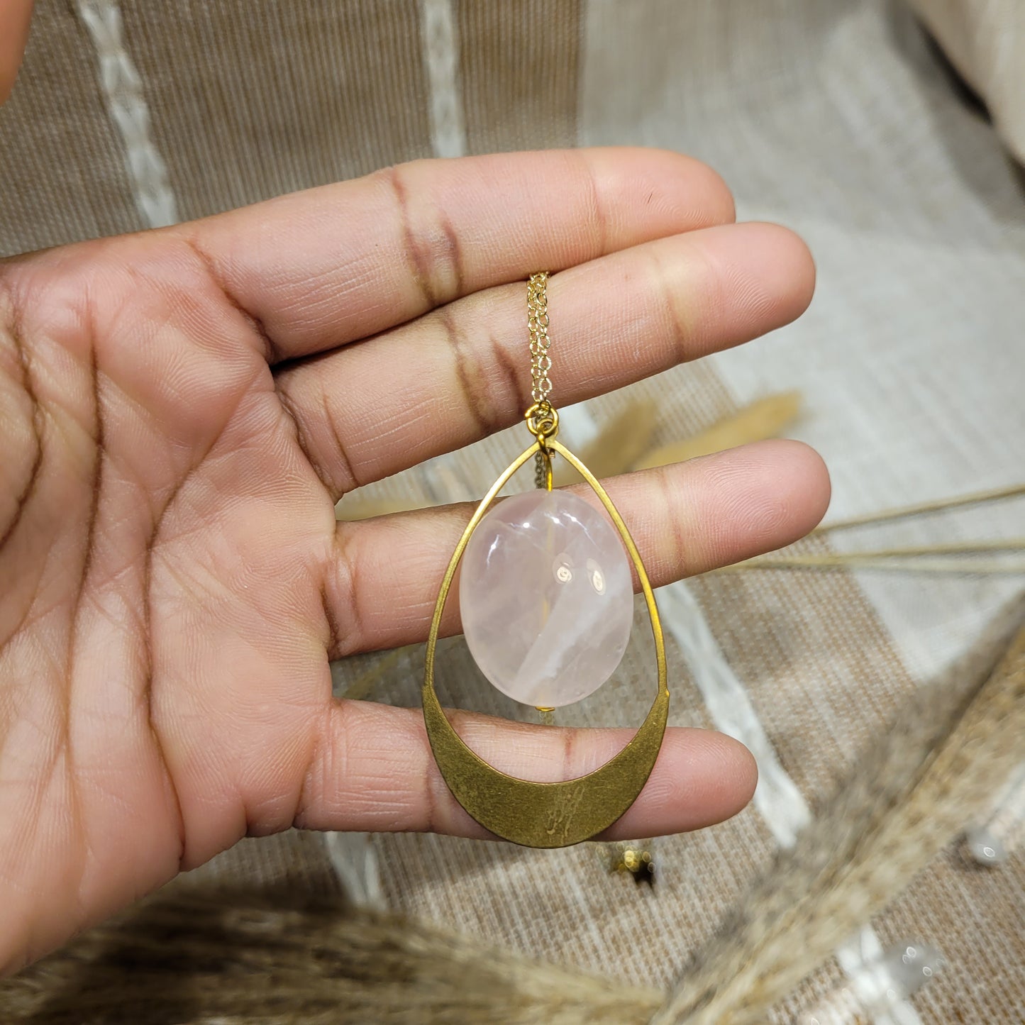 Rose Quartz Necklace