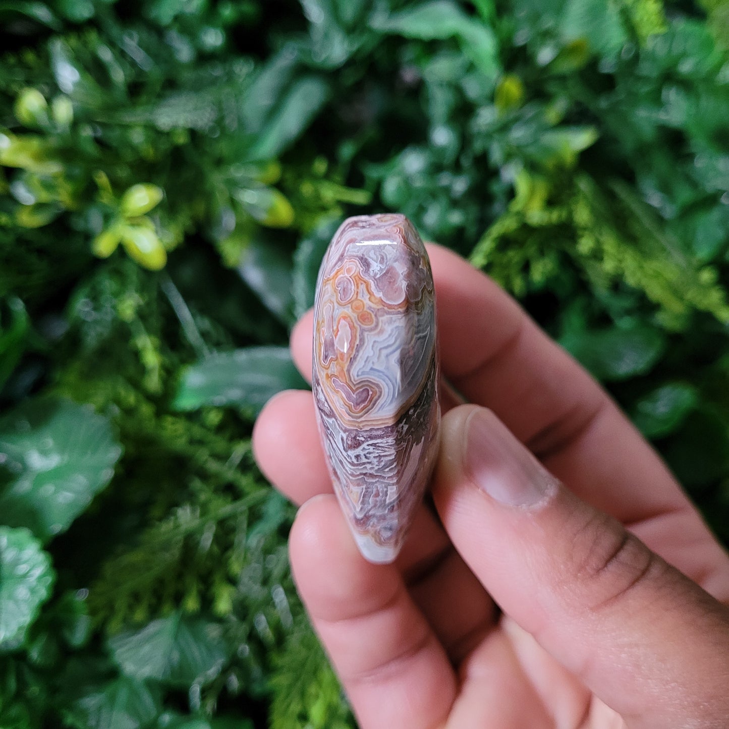 Laguna Lace Agate Heart