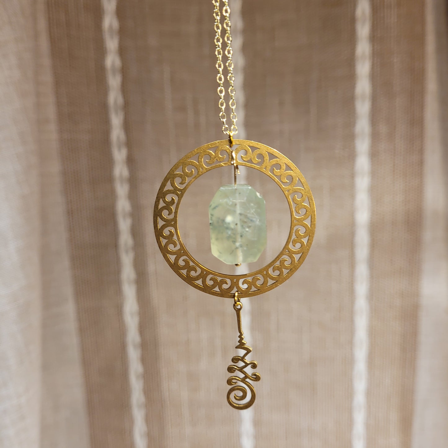 Prehnite Necklace