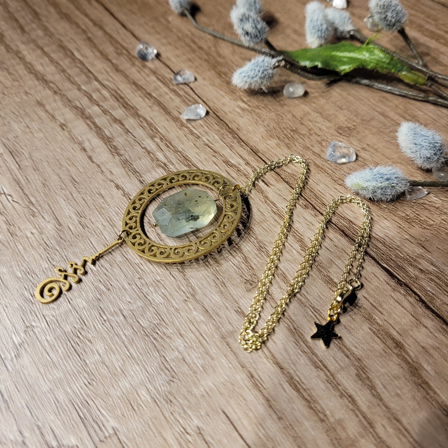 Prehnite Necklace