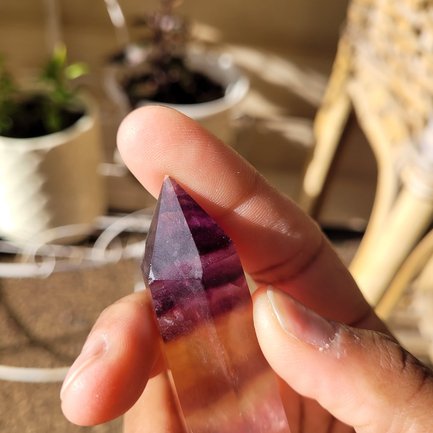 Rainbow Fluorite Tower