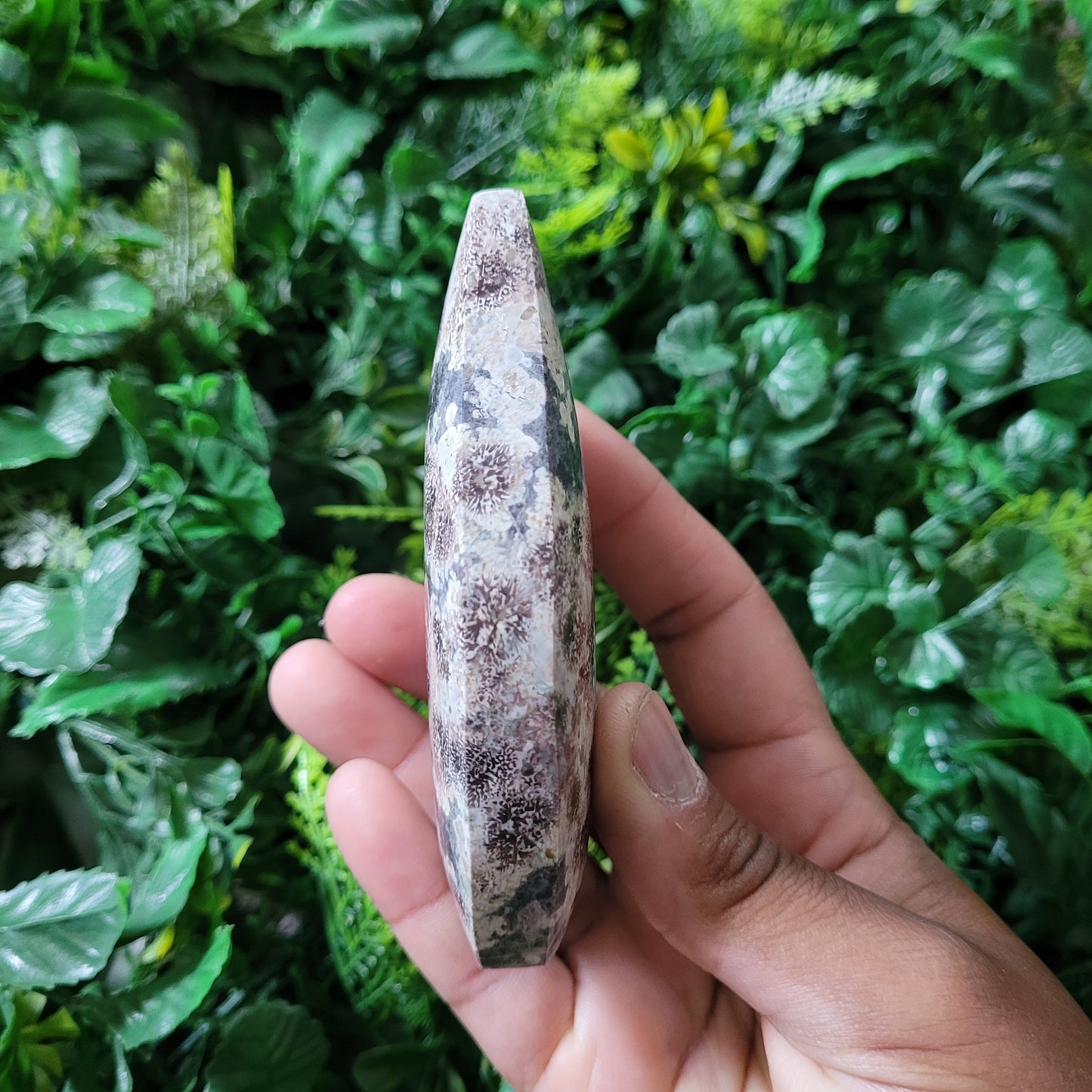 Green Flower Jasper Freeform