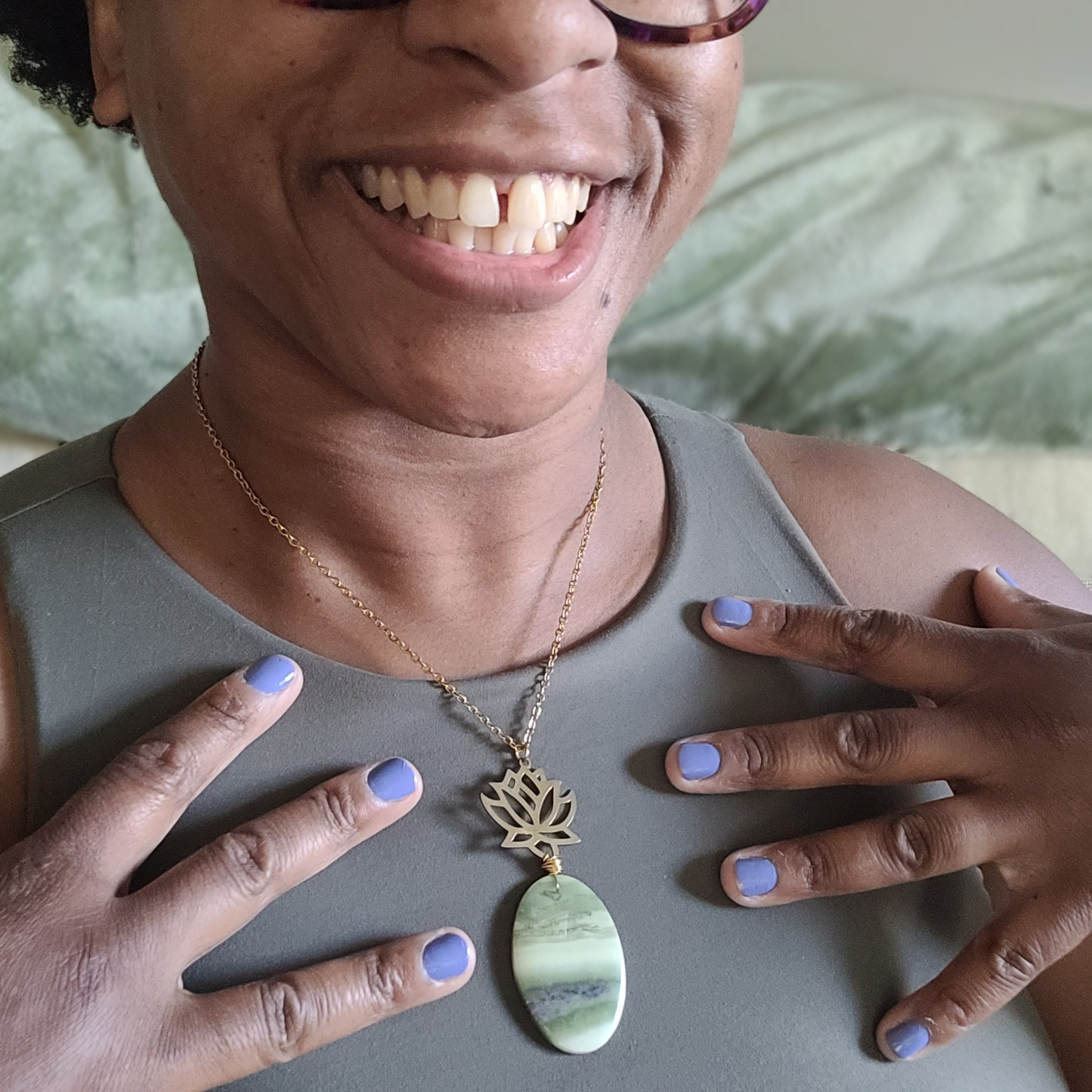 Larsonite Necklace