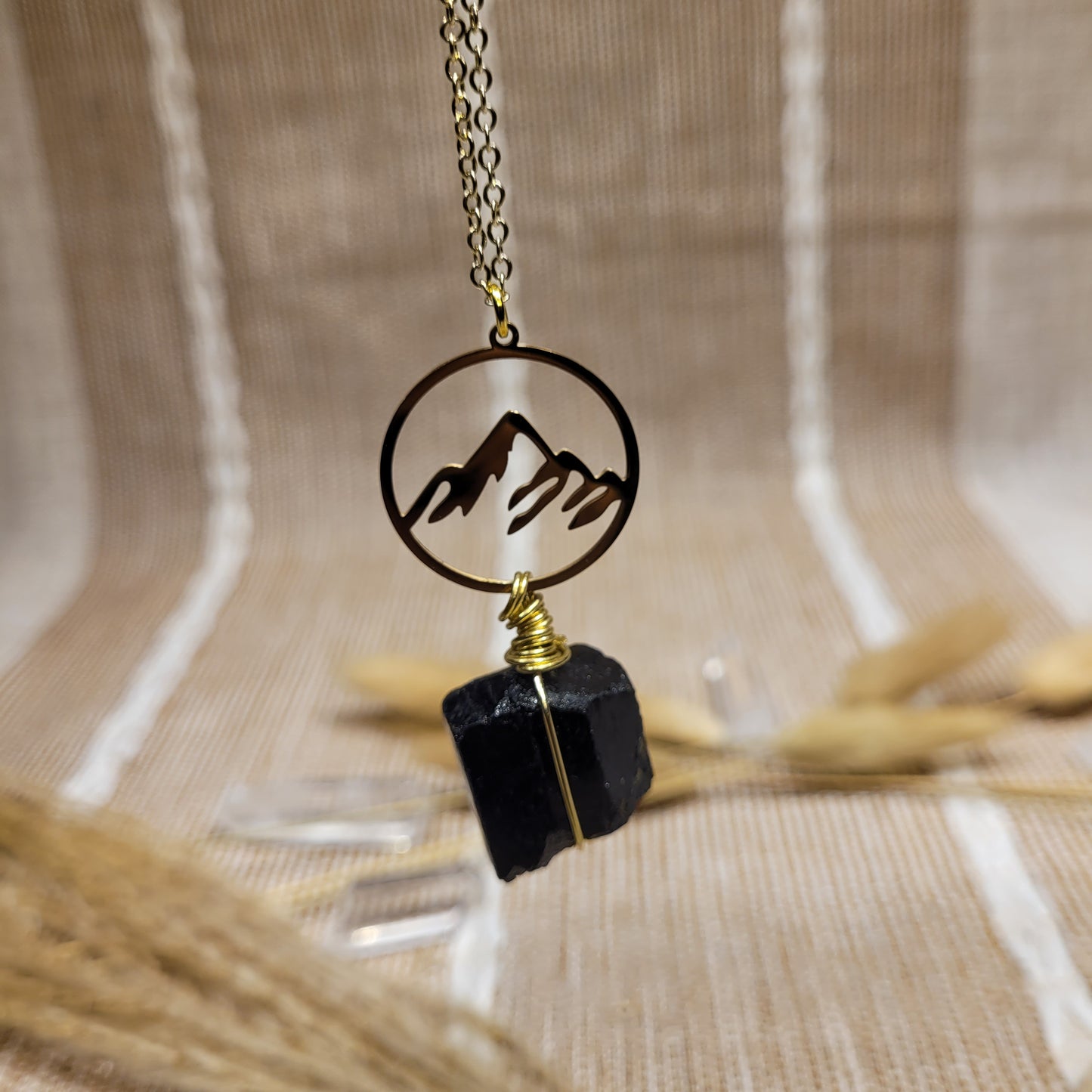 Black Tourmaline Necklace