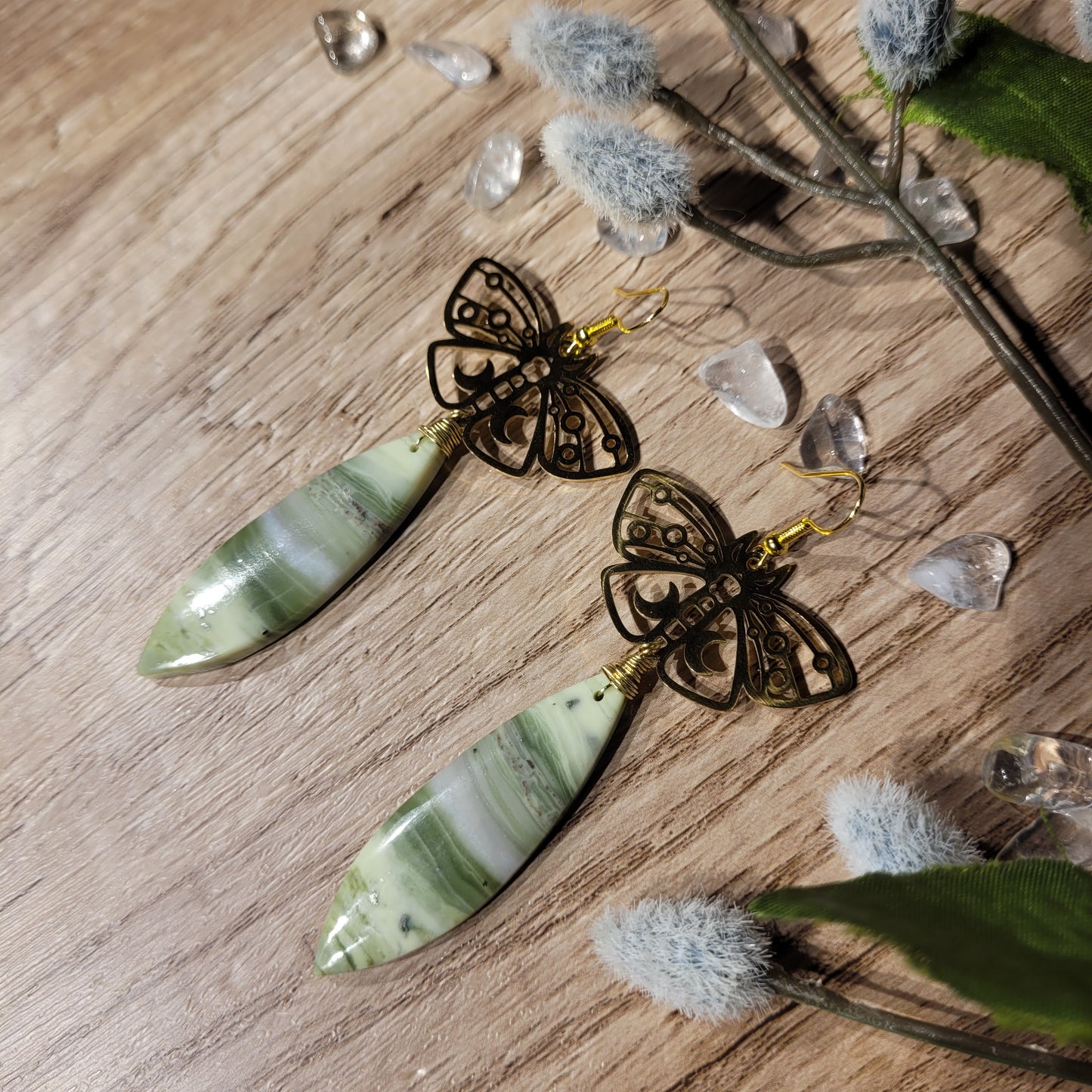 Serpentine Earrings