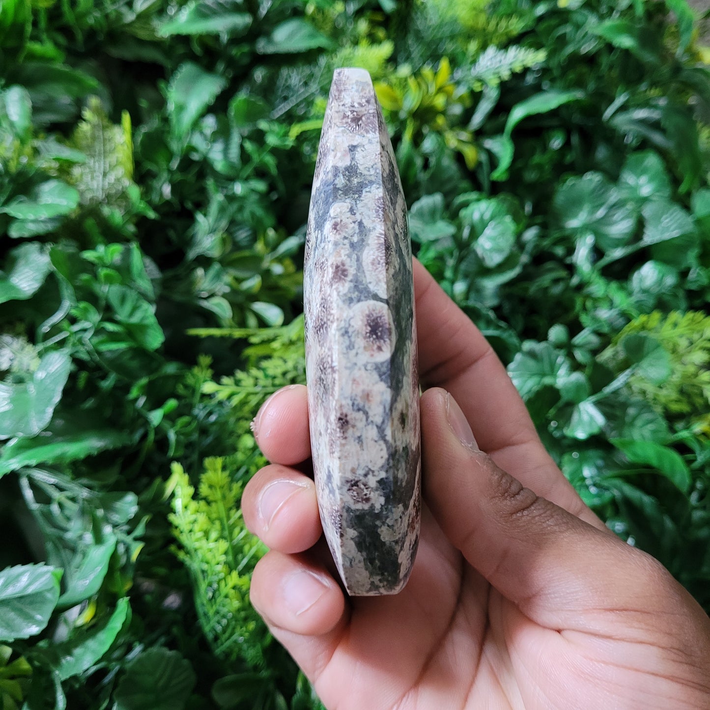 Green Flower Jasper Freeform