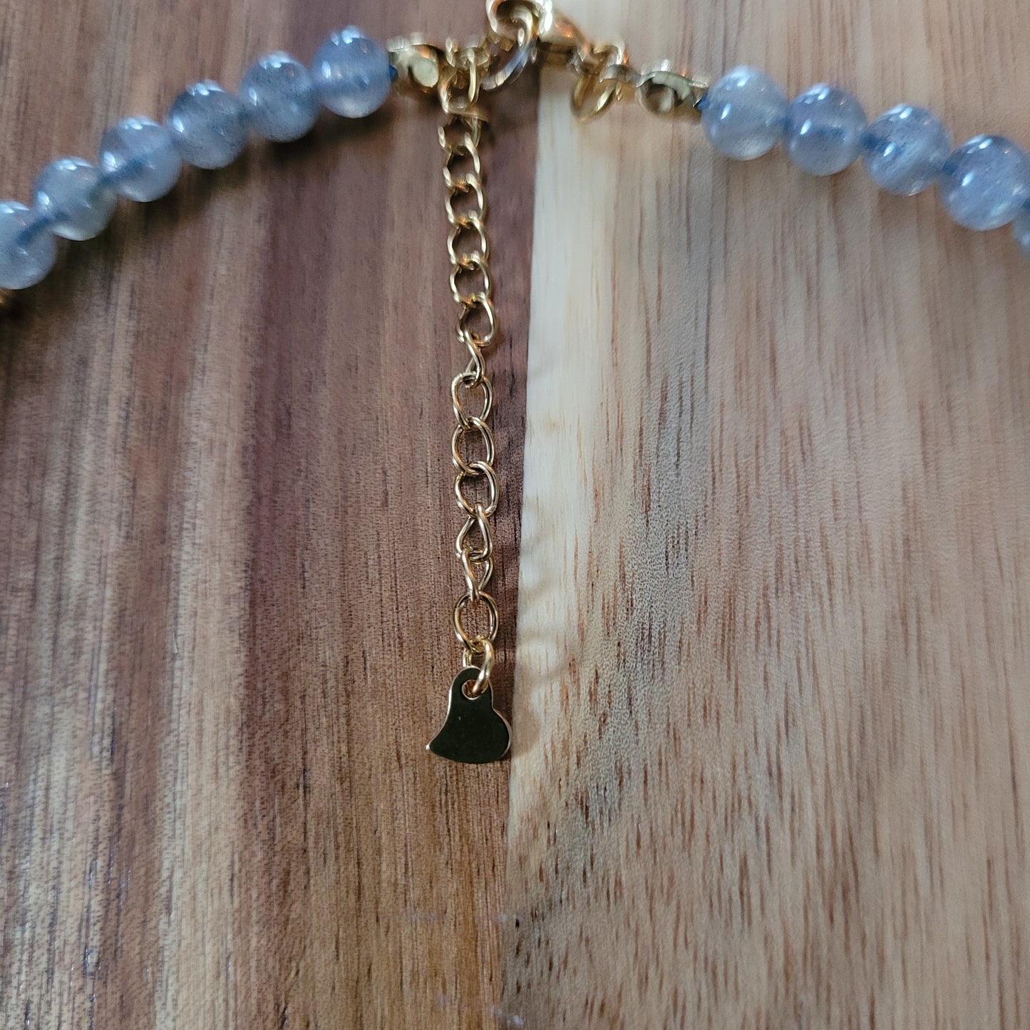 Labradorite Bow Necklace