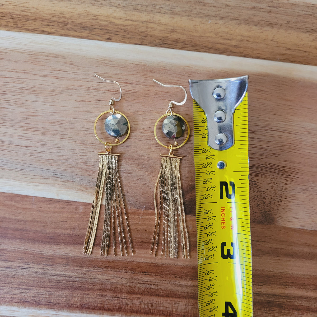 Pyrite Earrings