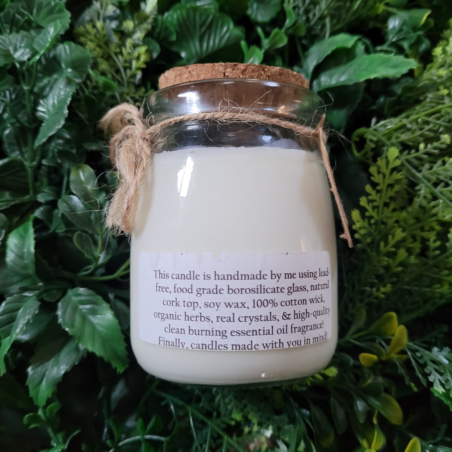 Hibiscus Palm Candle