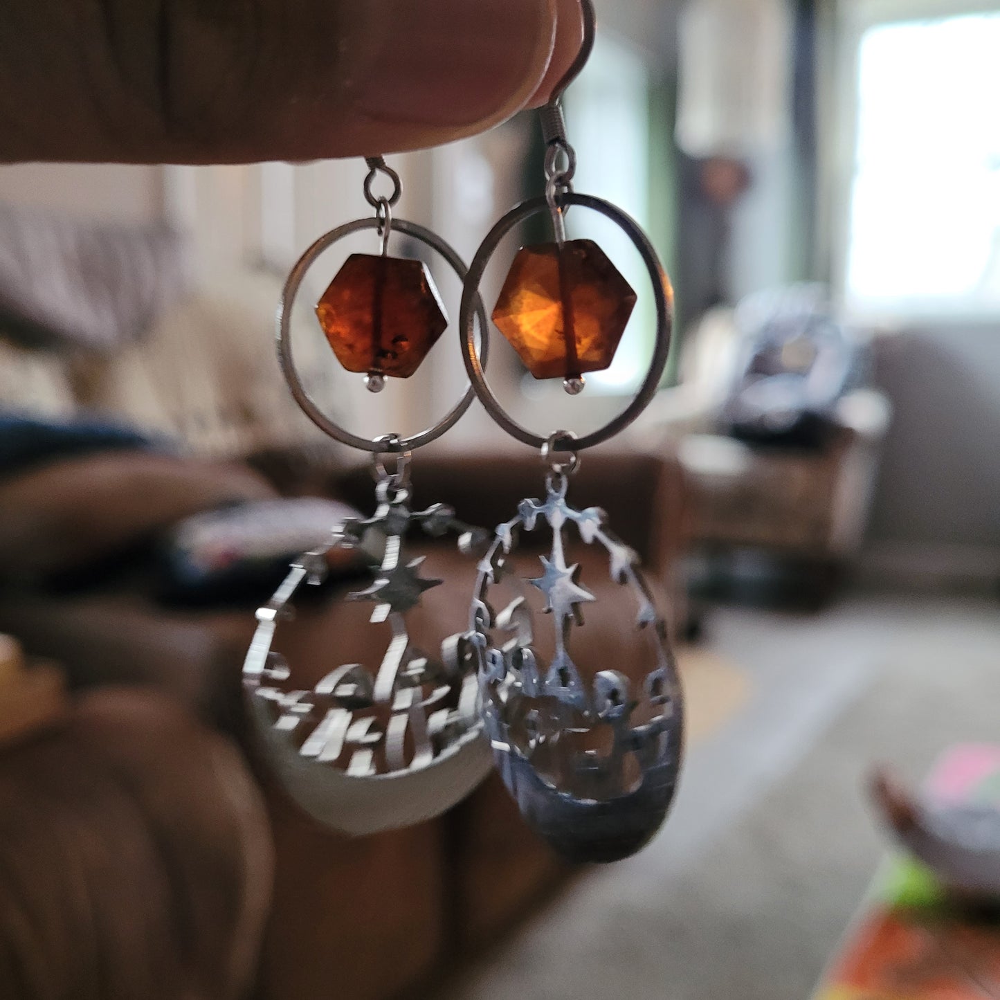 Garnet Earrings