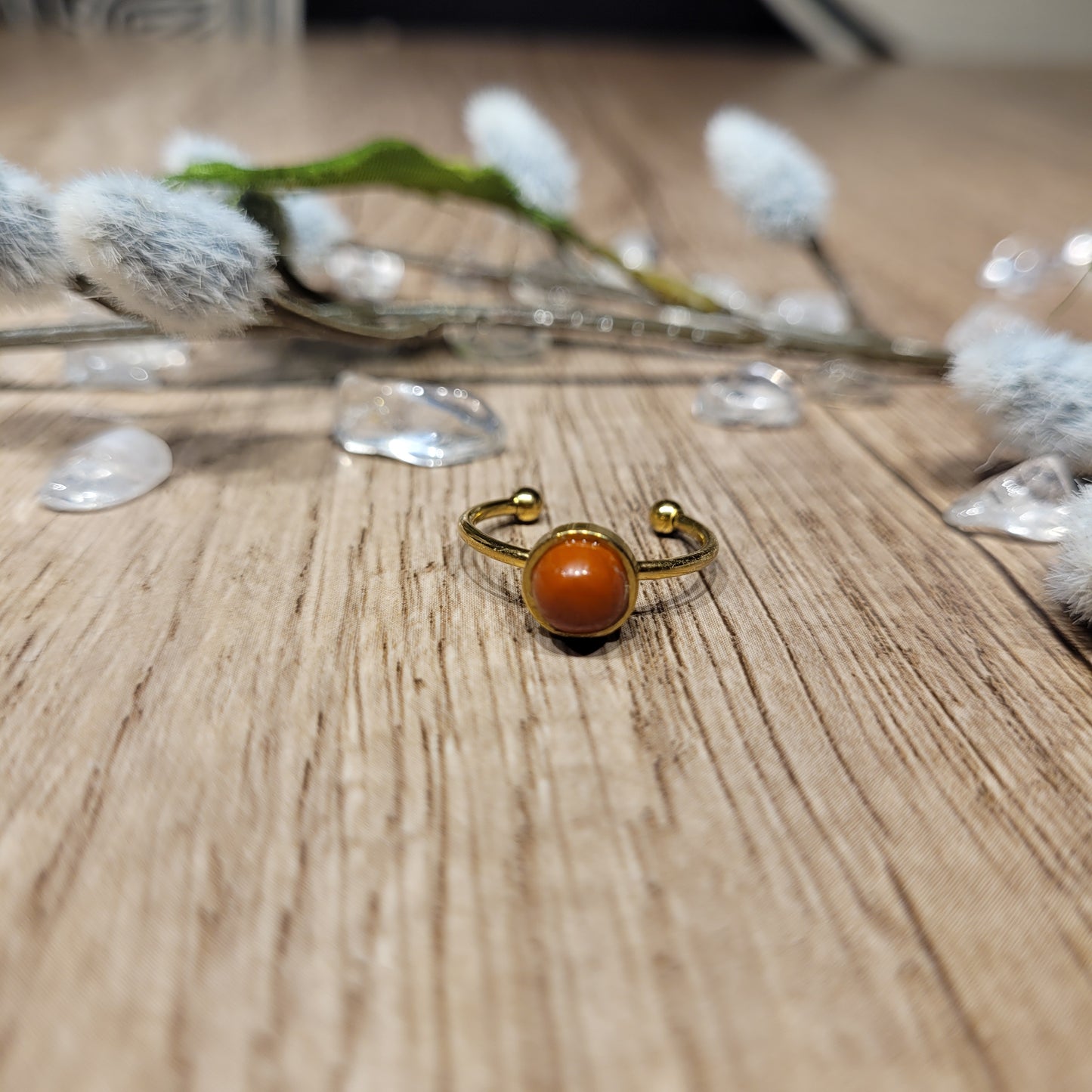 Red Jasper Ring