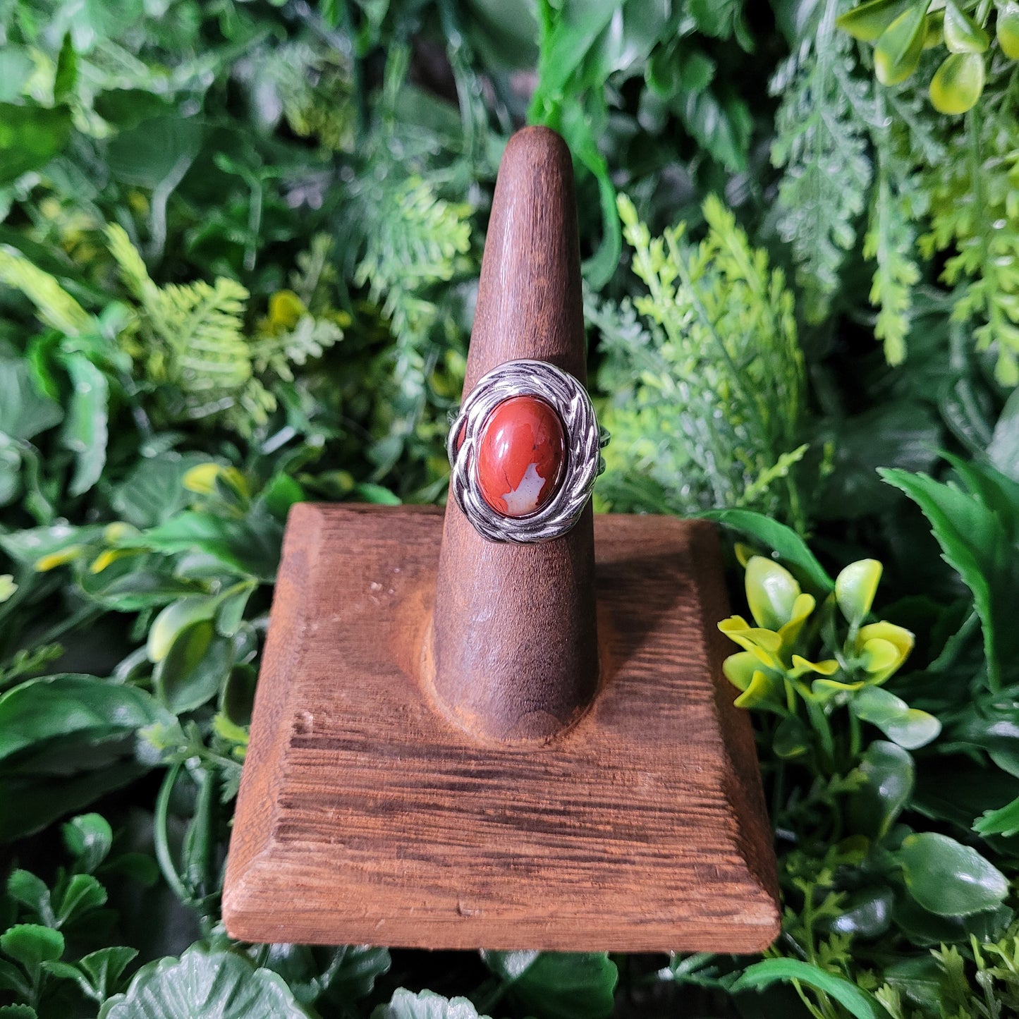 Red Jasper Ring