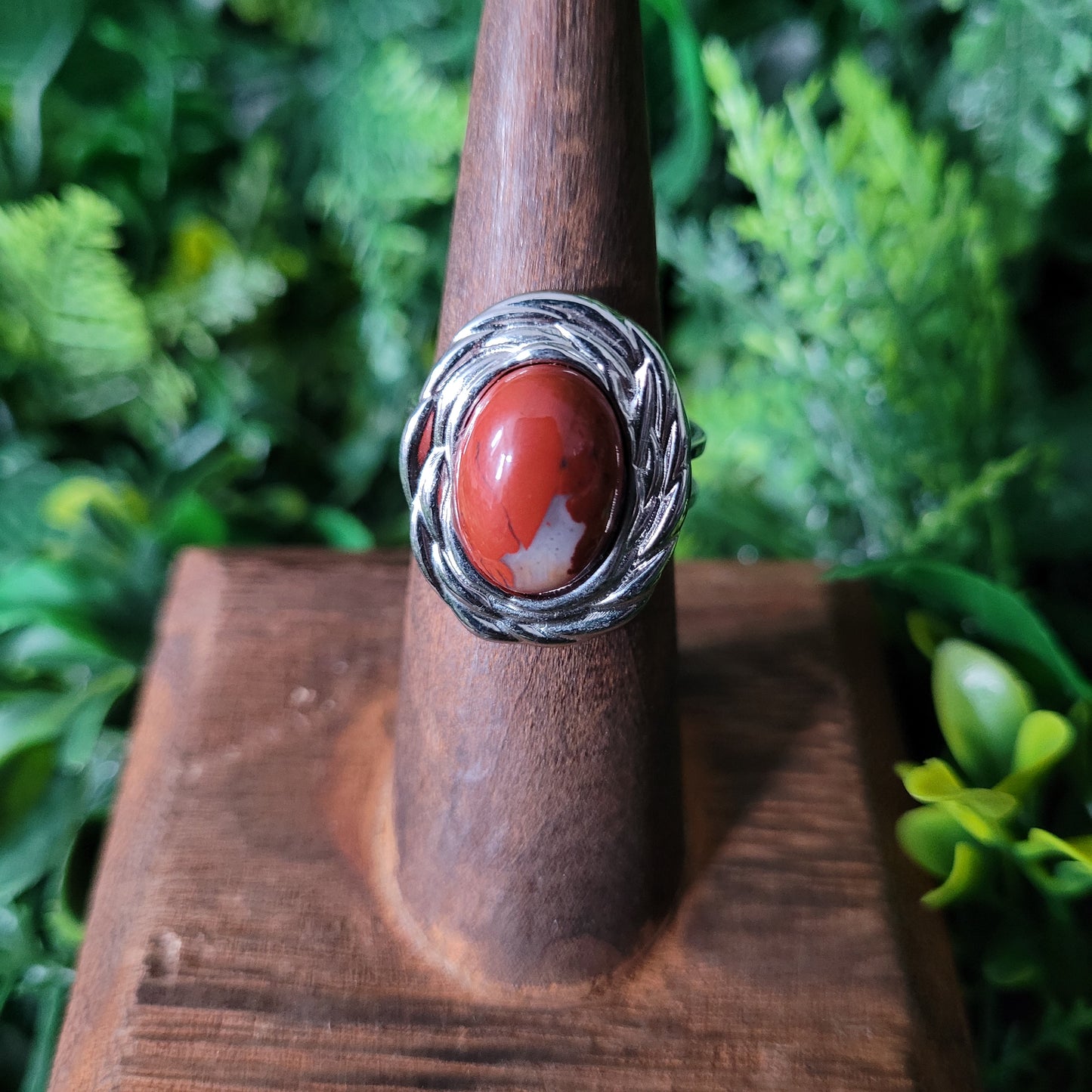 Red Jasper Ring