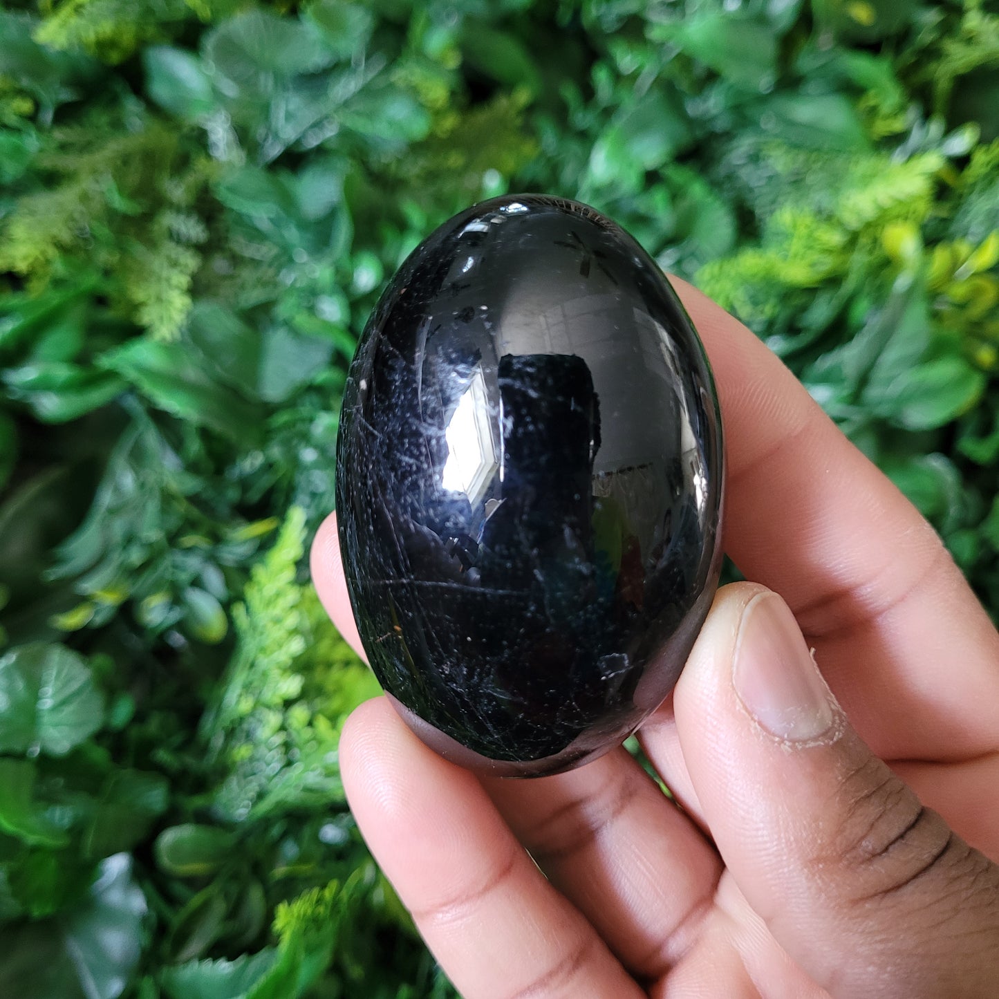Black Tourmaline Palmstone